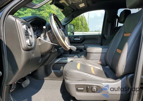 2021 GMC Sierra K2500 At4 из США, поврежденный, VIN 1GT19PEYXMF172217